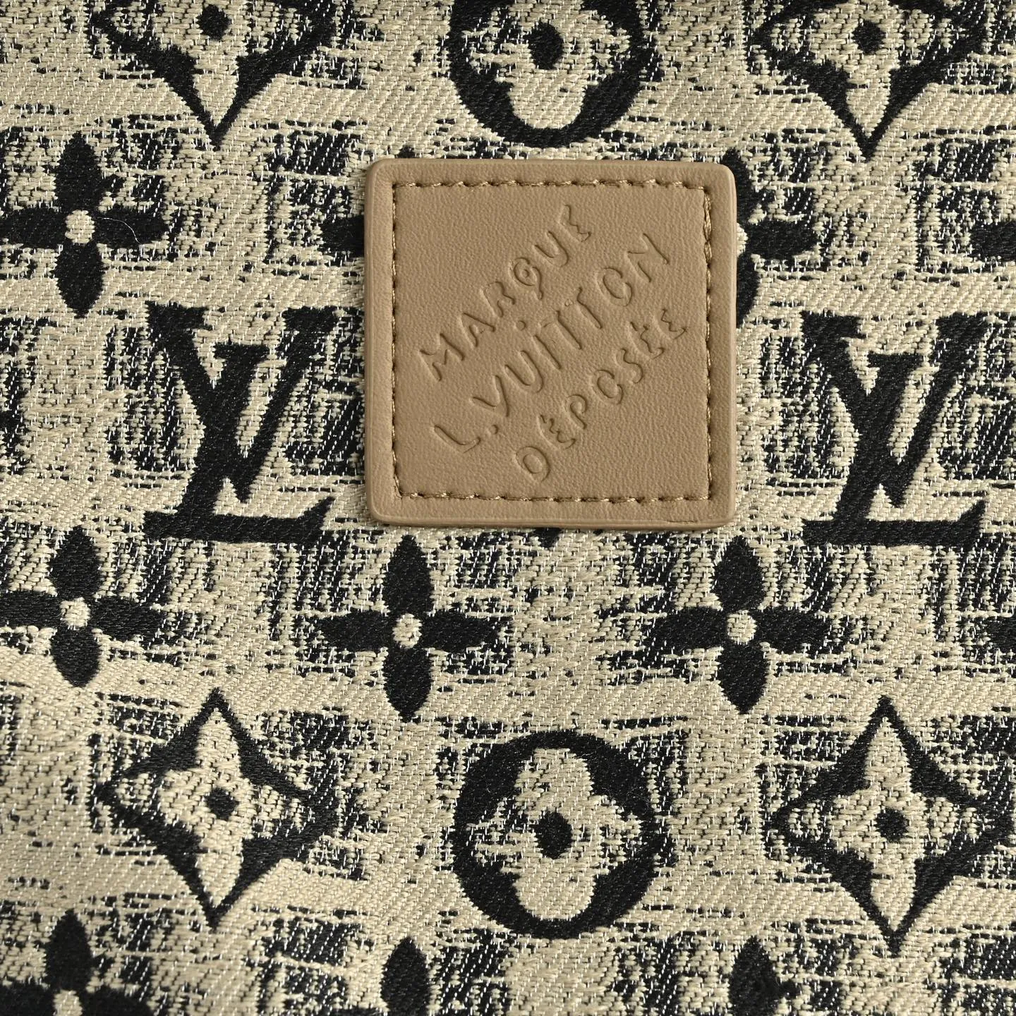Louis Vuitton/Louis Vuitton all-over embroidered old flower lapel jacket